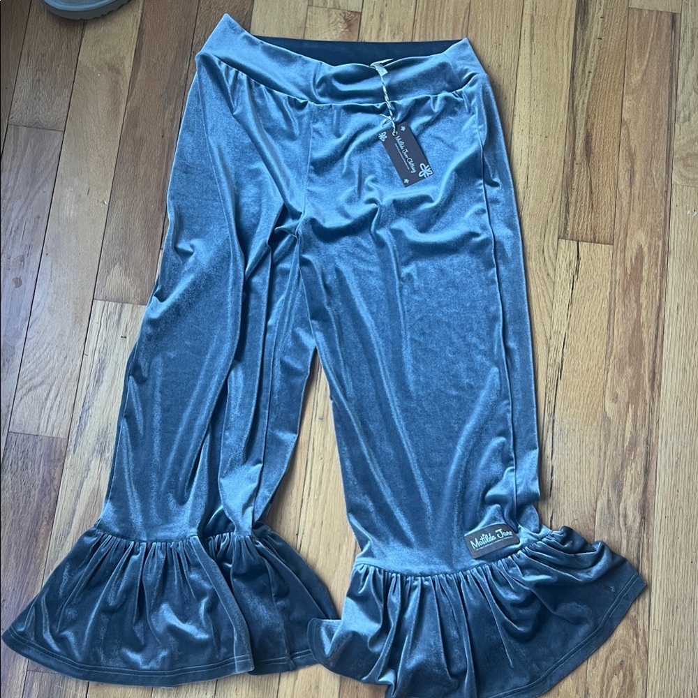 New with tags! Matilda Jane Velvet Flare Pants